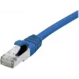 EXERTIS CONNECT Cat.6A S/FTP PiMF -kaapeli, 1 m, sininen 858625
