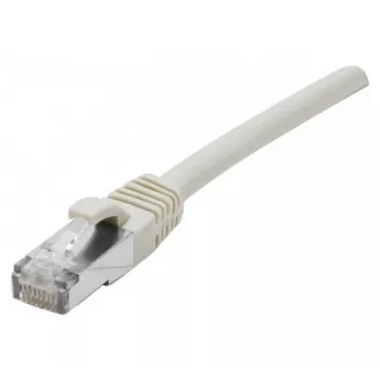 EXERTIS CONNECT Cat.6A S/FTP PiMF -verkkokaapeli, harmaa, 1,0 m, RJ45, 10 Gbps, 500 MHz, LSZH 858601