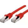 Exertis Connect Cat6a S/FTP verkko-patch-kaapeli, RJ45, punainen, 5 m, 10Gbps, 500MHz 858472