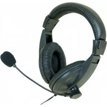 Exertis Connect langallinen Over-Ear-kuulokemikrofoni - musta (059203)