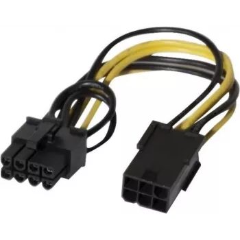 EXERTIS CONNECT PCI Express 6-pin 8-pin virtasovitinkaapeli näytönohjaimille (146695)