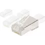 EXERTIS CONNECT RJ45 liitin Cat.6 STP, 10 kpl:n pakkaus (920580)