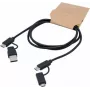 exertis Connect USB-C - Micro-USB B -kaapeli, USB 2.0, 1 m, musta 532527