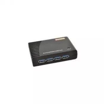 EXSYS EX-1125 4-porttinen USB 3.0 -keskitin - 5Gbps, alumiini, pöytämalli