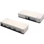 EXSYS EX-1182VIS-2 7-porttinen USB 3.2 Gen 1 -teollisuuskeskitin, metalli, beige