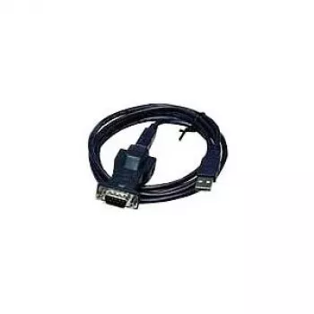 EXSYS EX-1304 USB-RS-232-sarja-adapterikaapeli Prolific PL2303-piirisarjalla, 0,8 m, musta