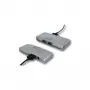 EXSYS EX-1334V teollinen 4-porttinen USB - RS-232 -sarja-adapteri FTDI-piirisarjalla, 15kV ESD-suoja, metallikotelo