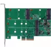 EXSYS EX-3649 mSATA/M.2 RAID-ohjain, PCIe x2, RAID 0/1/JBOD, ASM1062R
