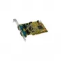 EXSYS EX-42042-IS 2-porttinen universaali PCI-sarjaporttikortti RS-232/422/485, 16C950 UART, 128-tavuinen FIFO, optoeristys ja ylijännitesuojaus