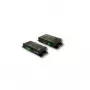 EXSYS EX-6051POEIS teollinen PoE-jatko-/toistin, 10/100 Mbit/s, IEEE 802.3at, DIN-kiskoon asennettava, metallikotelo, -40 - 75°C