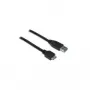 EXSYS EX-K1640-2 USB 3.2 Gen 1 -kaapeli, USB-A - Micro-B, 2 m, musta