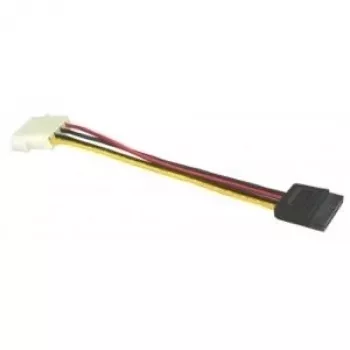 EXSYS EX-K41915 levykeasema-SATA-virtasovitinkaapeli 0,4 m uros-uros