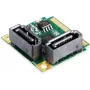 EXSYS Mini PCIe SATA III -ohjain, 2-porttinen, 6Gbps, ASM1061, Full-Height EX-48080-2