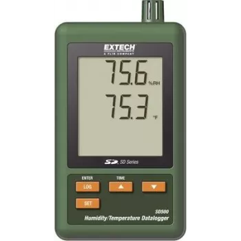 Extech SD500 -monidataloggeri lämpötila kosteus 0–50 °C 10–90 % RH