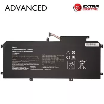 Extra Digital Advanced kannettavan akku ASUS C31N1411 - 3610mAh, 11,4V, 3-kennoinen Li-ion (musta)