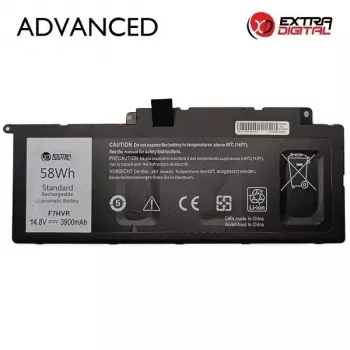 Extra Digital Advanced kannettavan tietokoneen akku Dell F7HVR – 3900mAh litiumioni