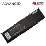 Extra Digital Advanced -akku Dell Latitude E5440/E5540, Precision M2800 -laitteisiin (69KF2, 6000mAh, 11.1V, 6-kennoinen, musta)