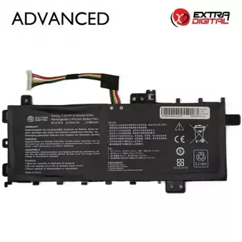 Extra Digital Advanced NB432561 vara-akku ASUS VivoBook 15:lle (C21N1818-1, 4150mAh, 7.7V, Li-ion)