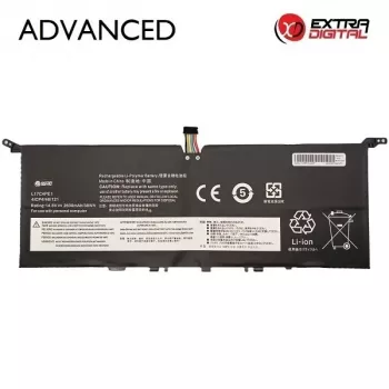 Extra Digital Advanced NB483044 kannettavan tietokoneen akku Lenovo L17C4PE1, 2600mAh, litiumioni