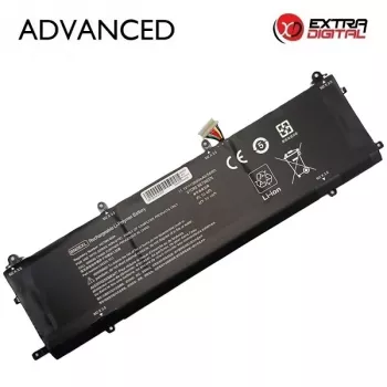 EXTRA DIGITAL Advanced vaihtoakku HP BN06XL:lle - 5000mAh 11.55V Li-ion, 3-kennoinen, musta