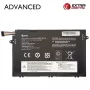 Extra Digital Advanced vaihtoakku Lenovo ThinkPad T470 T480 A475 A485 T570 T580 P51S P52S:lle, 01AV445, 4100mAh, 11.4V, Li-ion, 6 kennoa, musta