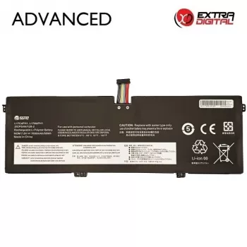 EXTRA DIGITAL Advanced -vara-akkukannettavaan Lenovo L17C4PH1 (7600mAh, 15.36V, 8-kennoinen)