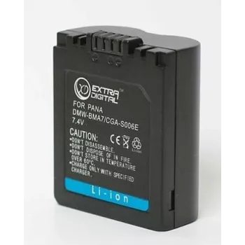 Extra Digital CGA-S006E Li-Ion -kamera-akku 3,7 V 1200 mAh Panasonic Lumix DMW-BCC12 -malliin