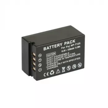 EXTRA DIGITAL vara-akku FUJIFILM NP-T125 (CB970391), 1250 mAh, 10,8 V Li-Ion