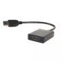 EXTRA DIGITAL USB 3.0 Type-A - HDMI -sovitin, 1080p 60Hz, musta