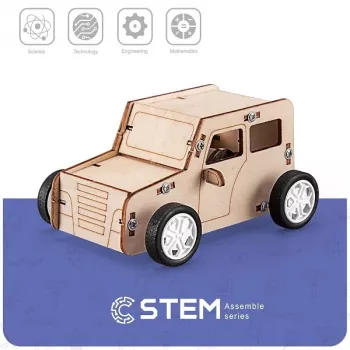 EXTRA DIGITAL puurakennussarja inertia-auto, opetuksellinen malli