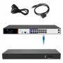 Extralink ARES PoE-kytkin, 16x Gigabit PoE/PoE+, 2x SFP, 1x konsoliliitäntä, 150W, hallittava