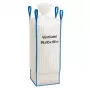 EXTRALINK Big Bag 95x95x185cm 1200kg tyhjennyssuppilolla | ilmastuva FIBC
