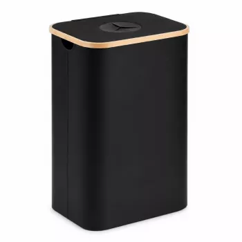 EXTRALINK Black Forest pantillisten pullojen keräyskori, taitettava, 100L, musta