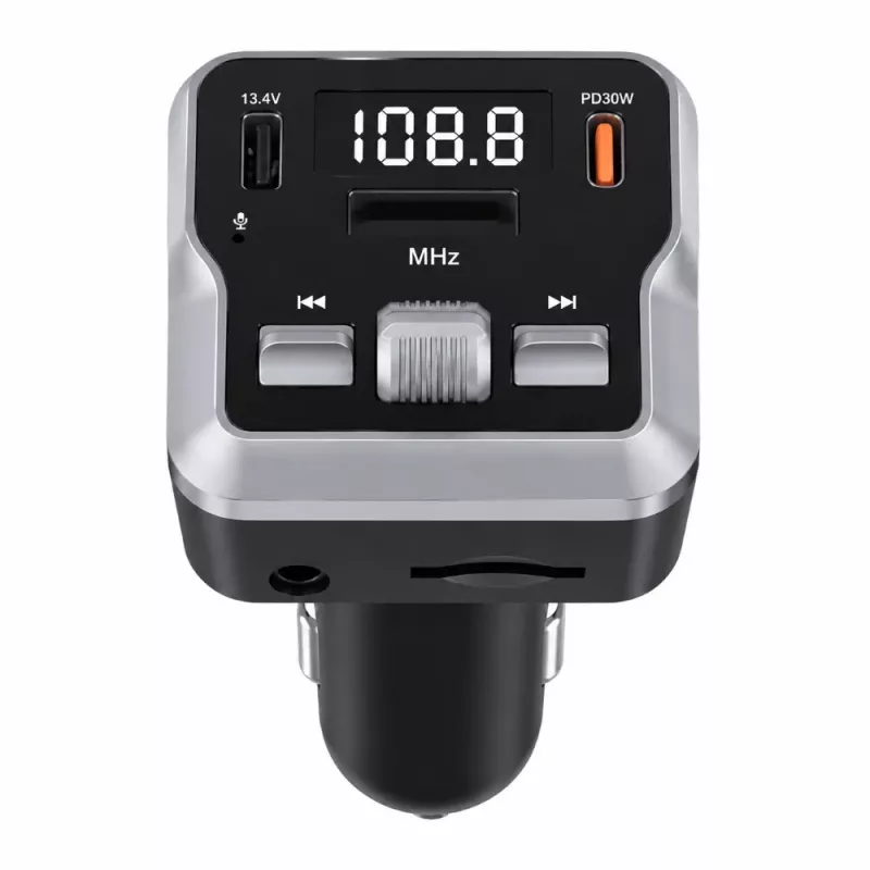 EXTRALINK Bluetooth FM-lähetin 2 USB-latausportilla ja microSD-korttipaikalla