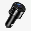 EXTRALINK Bluetooth FM-lähetin 2x USB-laturilla, handsfree-toiminnolla, musta