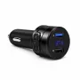 EXTRALINK Bluetooth FM-lähetin 2x USB-laturilla, handsfree-toiminnolla, musta