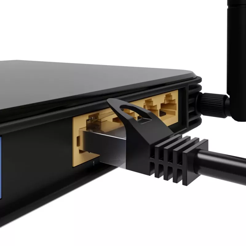 Extralink Cat.5e FTP LAN-patchkaapeli 10m, kupari verkkokaapeli parikierretty