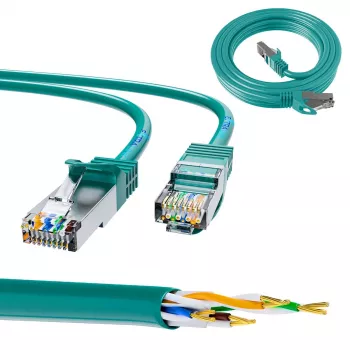 Extralink Cat.6 FTP 10m LAN-verkkokaapeli, kupariverkkokaapeli, twisted pair 1Gbit/s