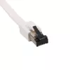 EXTRALINK CAT.8 U/FTP 20m 40G -lattakaapeli, suojattu, kaapeli, kupari, valkoinen