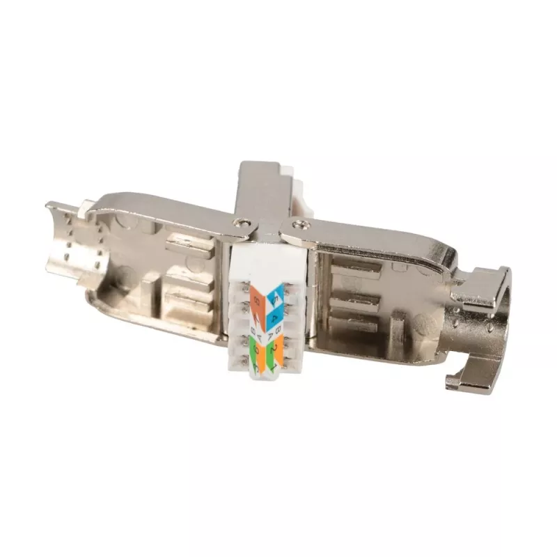 Extralink CAT6A RJ45 työkaluton liitin – UTP 8P8C kullattu 10Gbps Ethernet-liitin