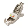 Extralink CAT6A RJ45 työkaluton liitin – UTP 8P8C kullattu 10Gbps Ethernet-liitin
