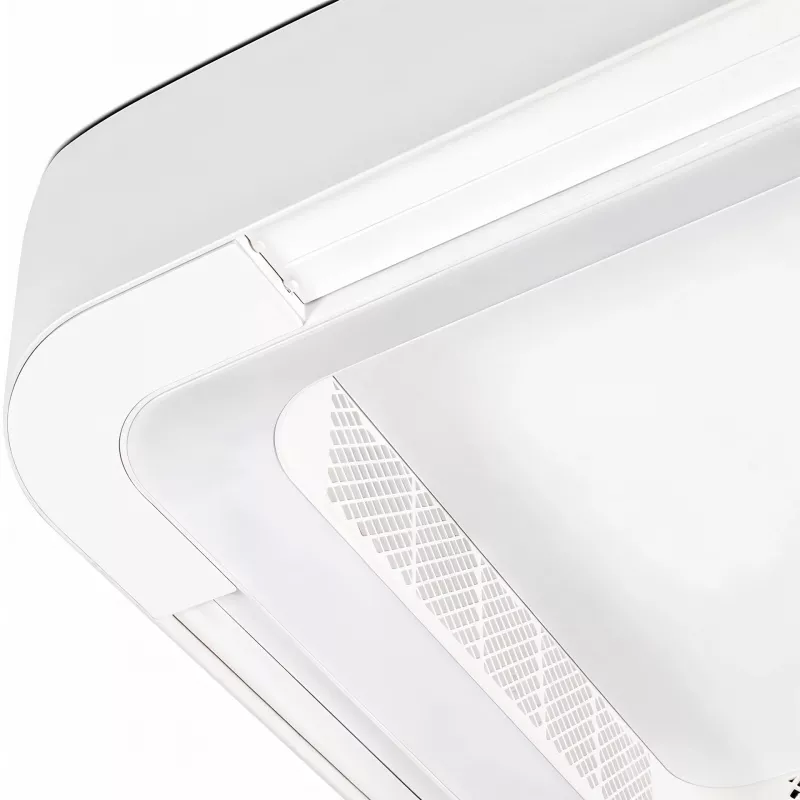 Extralink Cube Air 23 älykäs WiFi-kattotuuletin valolla, valkoinen, 59 cm, sovellusohjaus