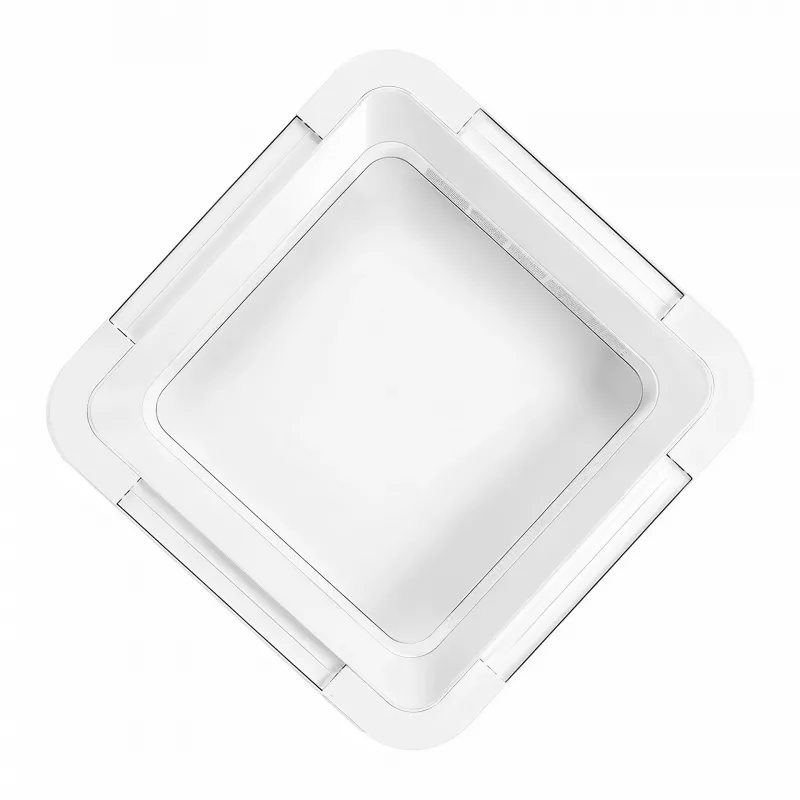 Extralink Cube Air 23 älykäs WiFi-kattotuuletin valolla, valkoinen, 59 cm, sovellusohjaus