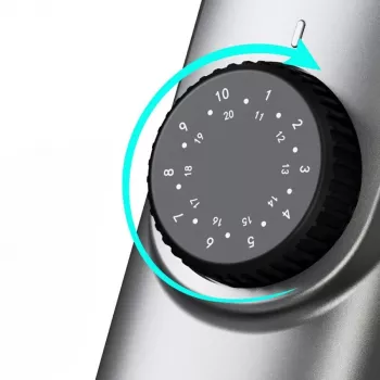 EXTRALINK hiusten- ja parranleikkuri säiliöllä, 1-20 mm, USB-C, IPX6, 800 mAh