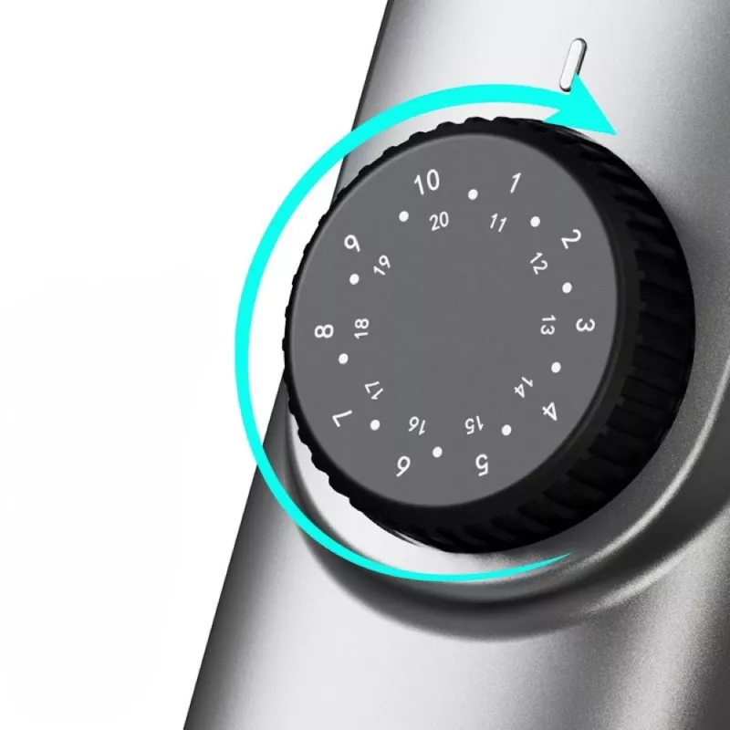 EXTRALINK hiusten- ja parranleikkuri säiliöllä, 1-20 mm, USB-C, IPX6, 800 mAh