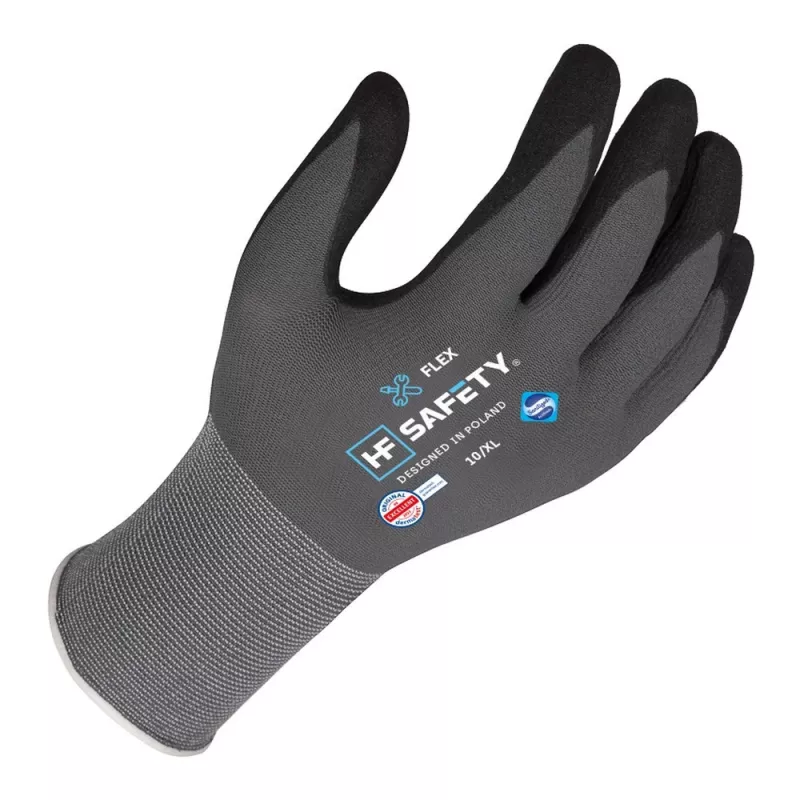 Extralink HF Safety Flex suojakäsineet 1 pari, koko 9/L