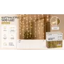 Extralink Icicle verho, 500 LED lämpimänvalkoinen + kylmävälähdys, pituus 3 + 20 m