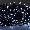 Extralink EX.73271 LED-valosarja, 200 LED-valoa, kylmä valkoinen, 10 m + 3 m, sisä-/ulkokäyttöön