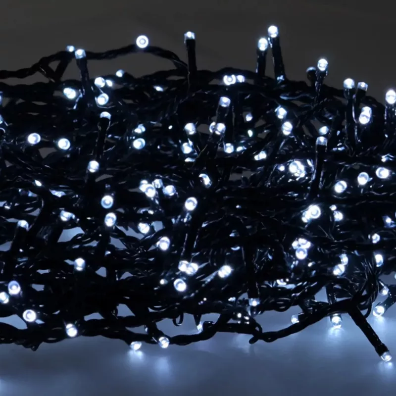 Extralink EX.73271 LED-valosarja, 200 LED-valoa, kylmä valkoinen, 10 m + 3 m, sisä-/ulkokäyttöön