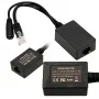 Extralink PoE-invertteri 1 portti, tulo 1x 1000Mb/s RJ45/liitäntä 10-30V, lähtö 48V
